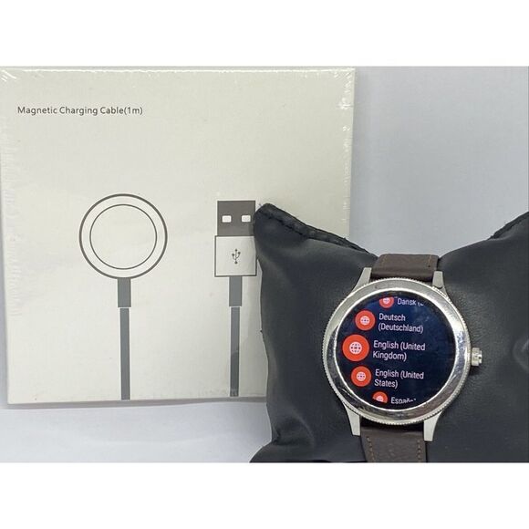 Fossil Gen 3 Authentic Genuine Smart Watch Custom Band FTW6003 CO85 - Picture 1 of 12